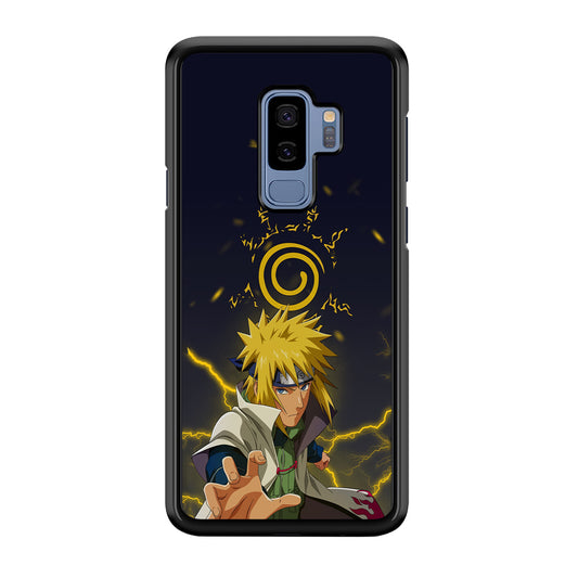 Naruto on Minato Yellow Flash Samsung Galaxy S9 Plus Case
