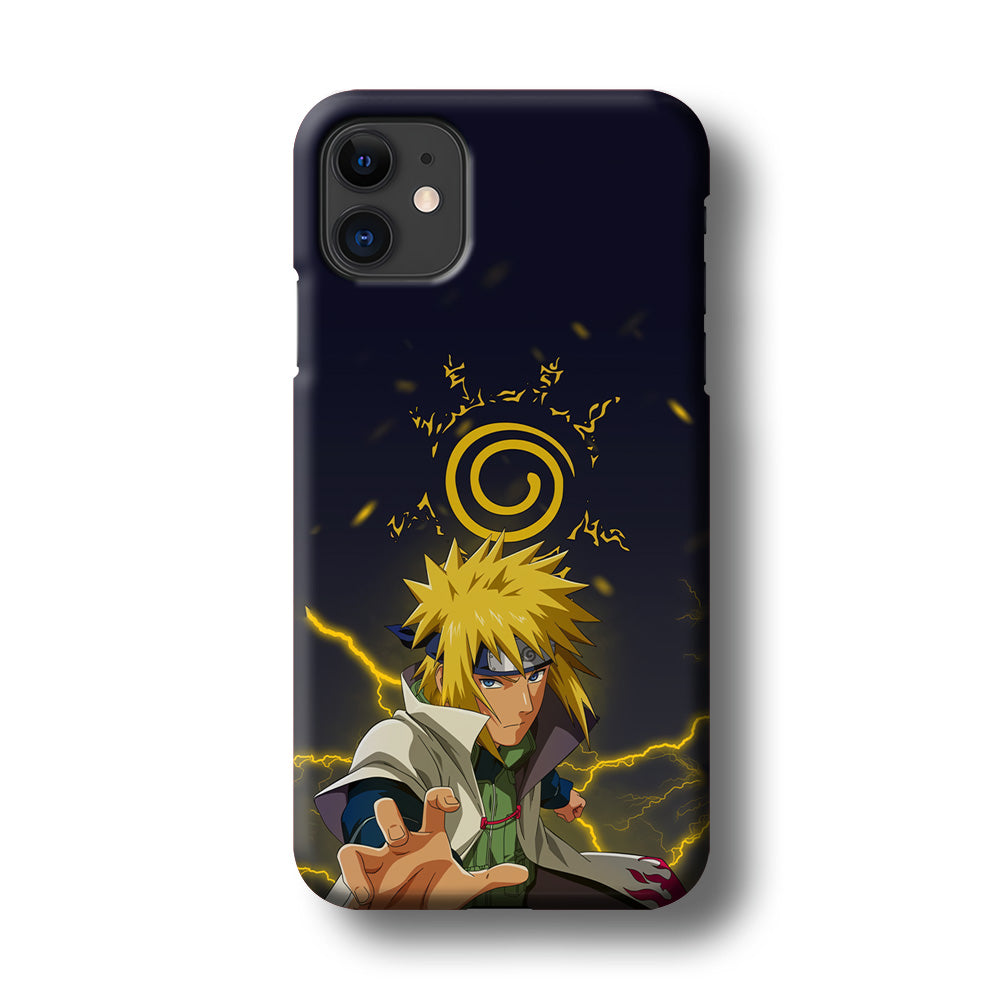 Naruto on Minato Yellow Flash iPhone 11 Case