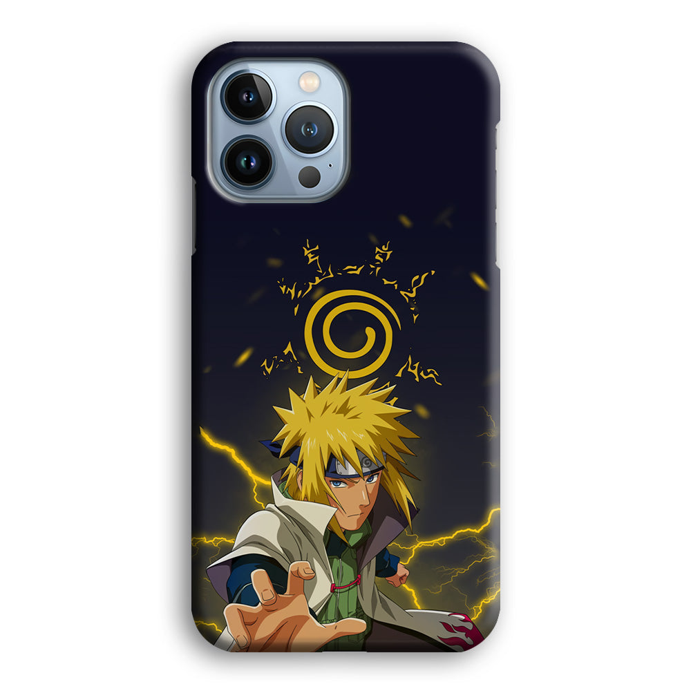 Naruto on Minato Yellow Flash iPhone 13 Pro Max Case