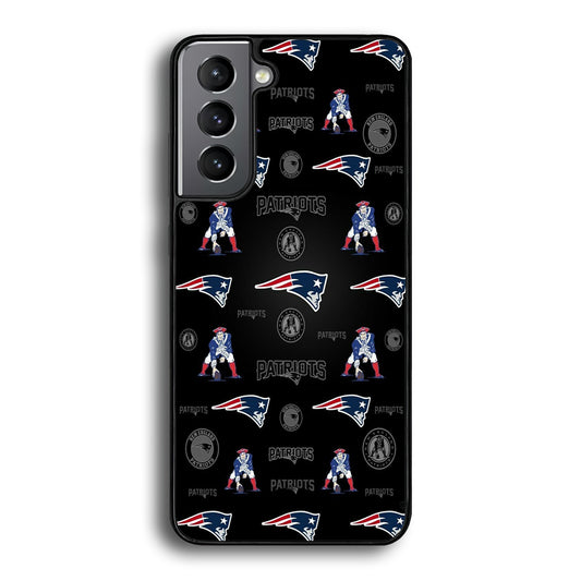 New England Patriots a Lot of Spirit Samsung Galaxy S21 Plus Case