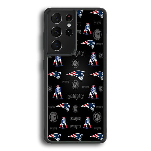 New England Patriots a Lot of Spirit Samsung Galaxy S21 Ultra Case