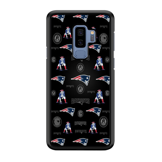 New England Patriots a Lot of Spirit Samsung Galaxy S9 Plus Case