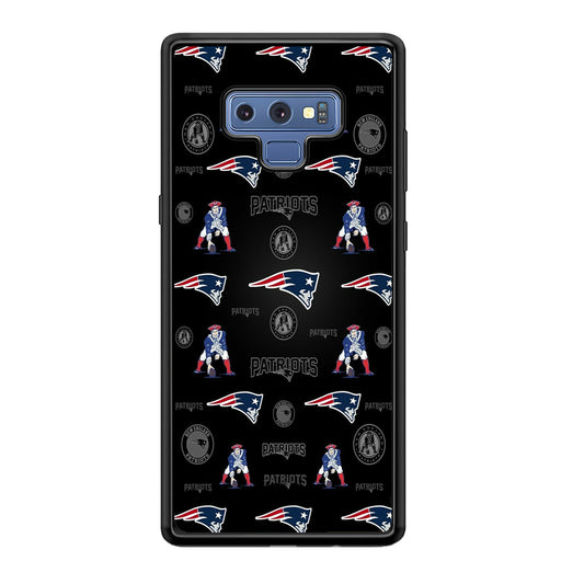 New England Patriots a Lot of Spirit Samsung Galaxy Note 9 Case