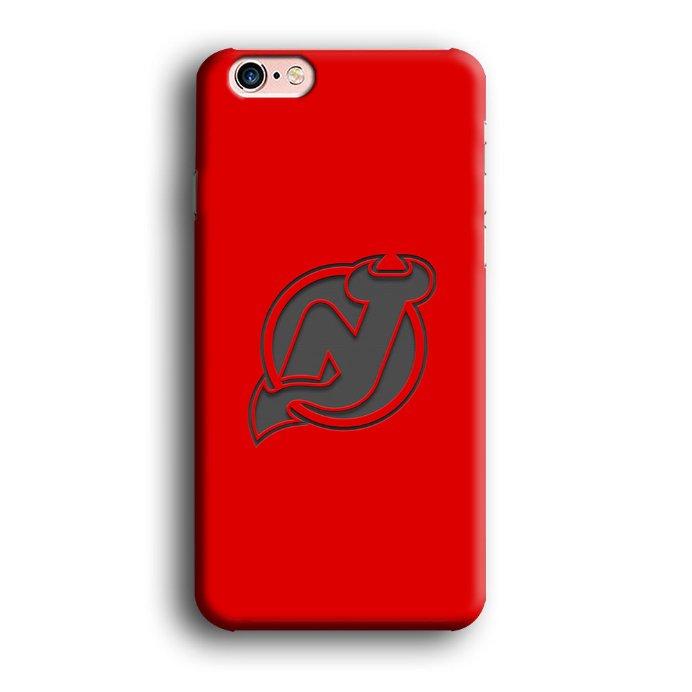 New Jersey Devils Grey Back Wall iPhone 6 Plus | 6s Plus Case
