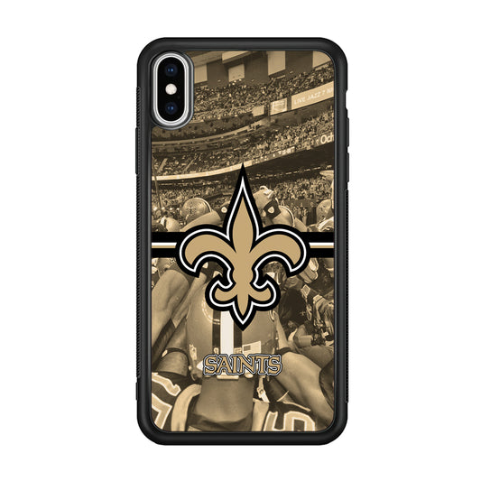 New Orleans Saints Winning The Game iPhone Xs Max Case