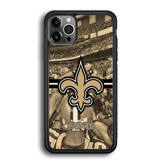 New Orleans Saints Winning The Game iPhone 12 Pro Case