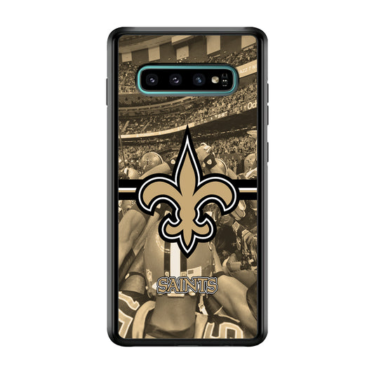 New Orleans Saints Winning The Game Samsung Galaxy S10 Plus Case
