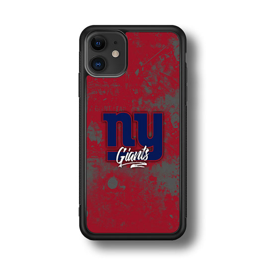 New York Giants Shadows of Passion iPhone 11 Case