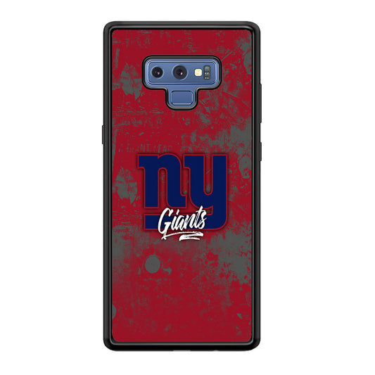 New York Giants Shadows of Passion Samsung Galaxy Note 9 Case