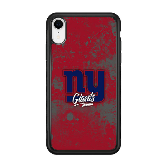 New York Giants Shadows of Passion iPhone XR Case