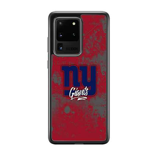 New York Giants Shadows of Passion Samsung Galaxy S20 Ultra Case