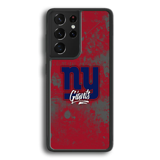 New York Giants Shadows of Passion Samsung Galaxy S21 Ultra Case