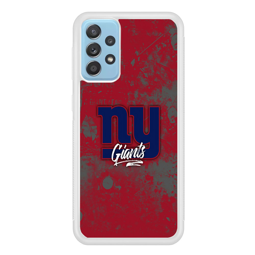 New York Giants Shadows of Passion Samsung Galaxy A72 Case