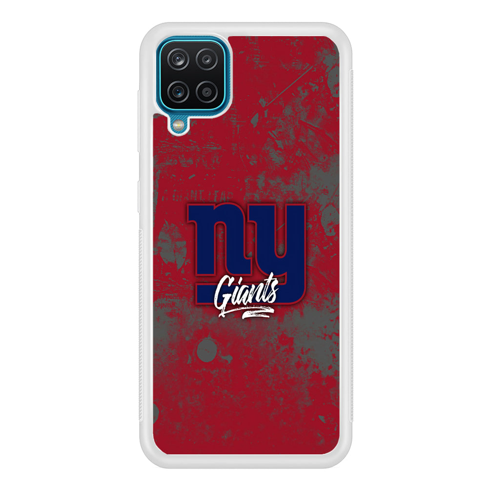 New York Giants Shadows of Passion Samsung Galaxy A12 Case
