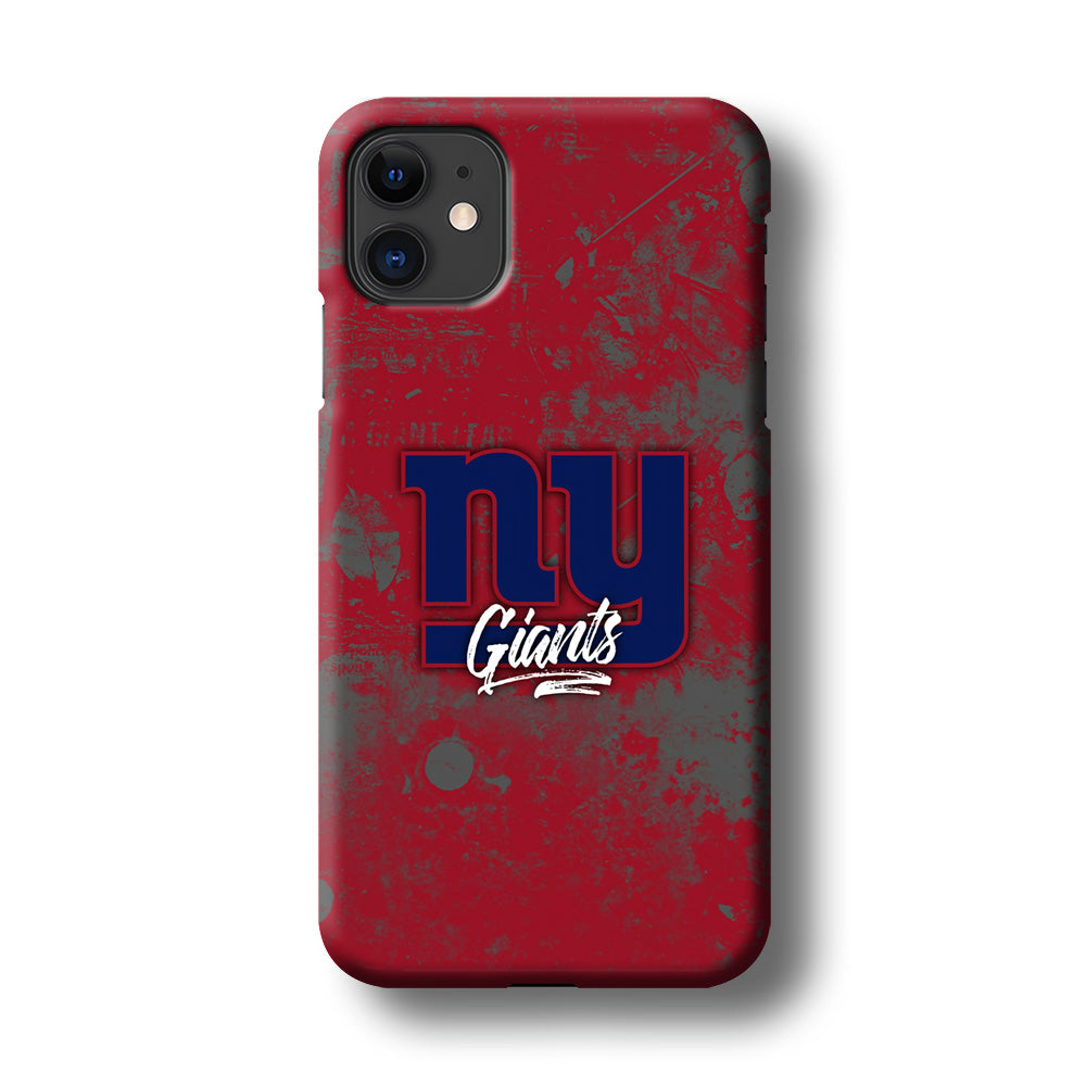 New York Giants Shadows of Passion iPhone 11 Case