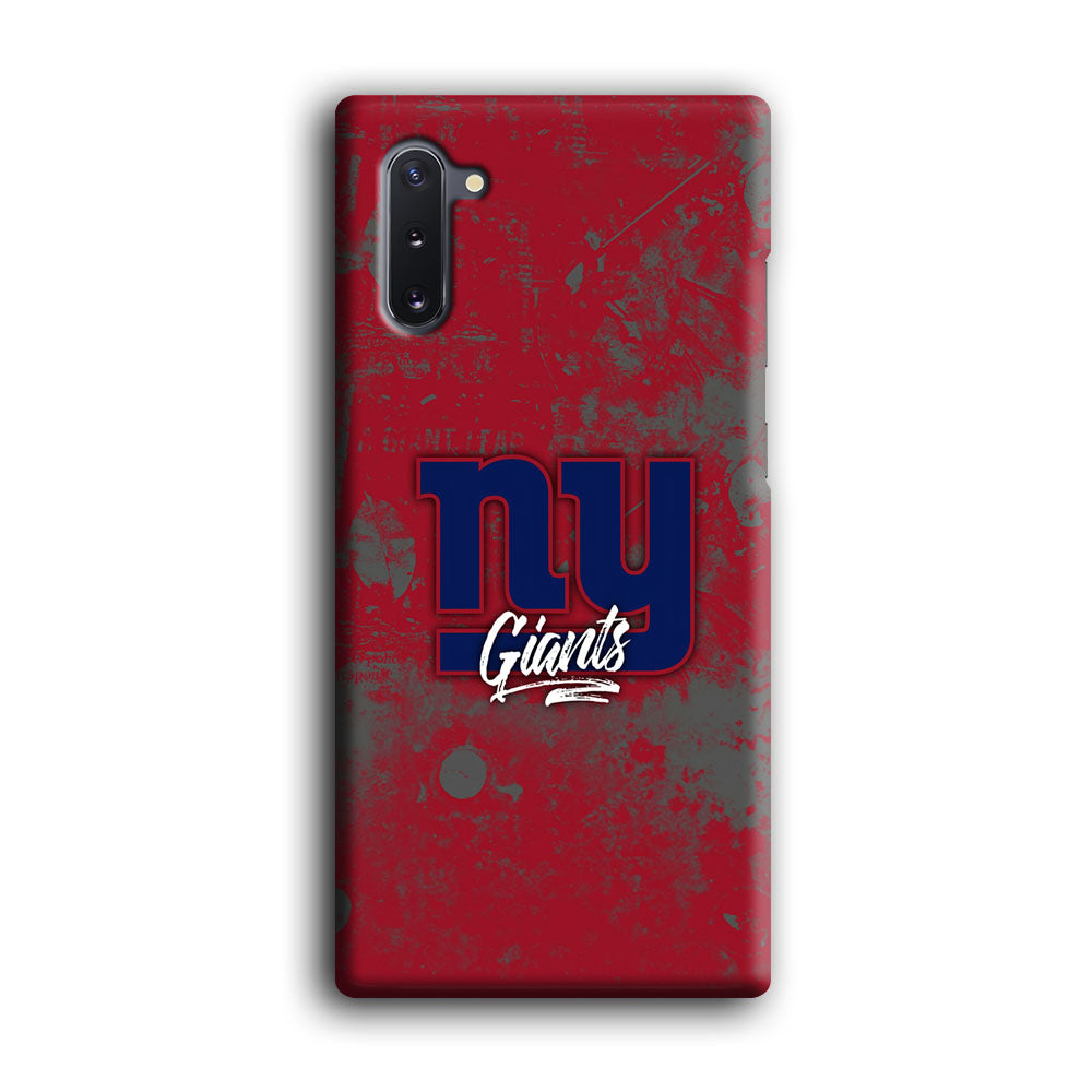New York Giants Shadows of Passion Samsung Galaxy Note 10 Case