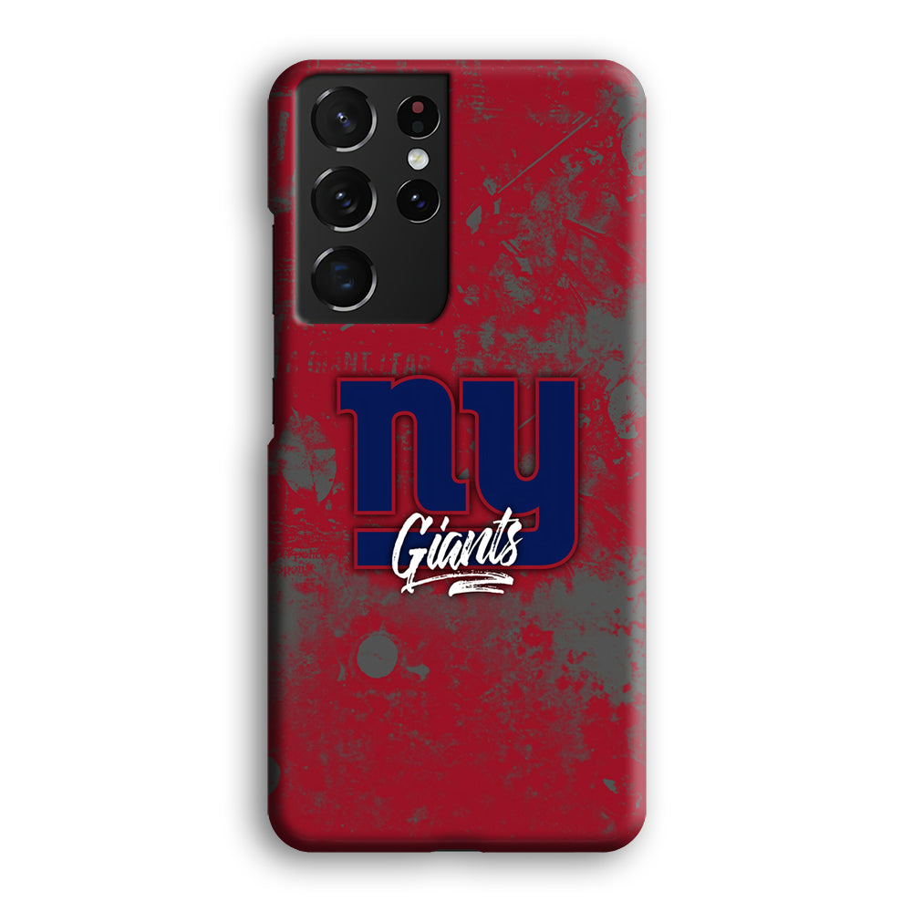 New York Giants Shadows of Passion Samsung Galaxy S21 Ultra Case