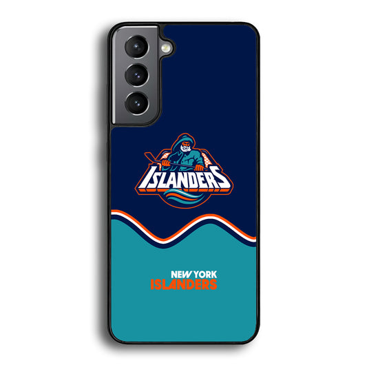 New York Islanders Waving The Ice Samsung Galaxy S21 Case