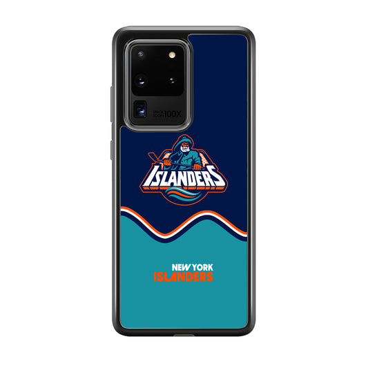 New York Islanders Waving The Ice Samsung Galaxy S20 Ultra Case