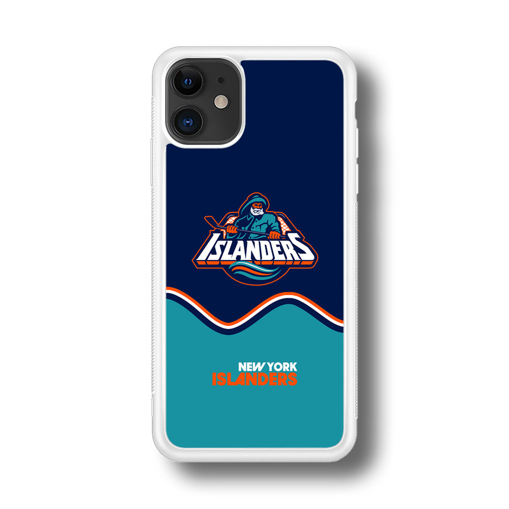 New York Islanders Waving The Ice iPhone 11 Case