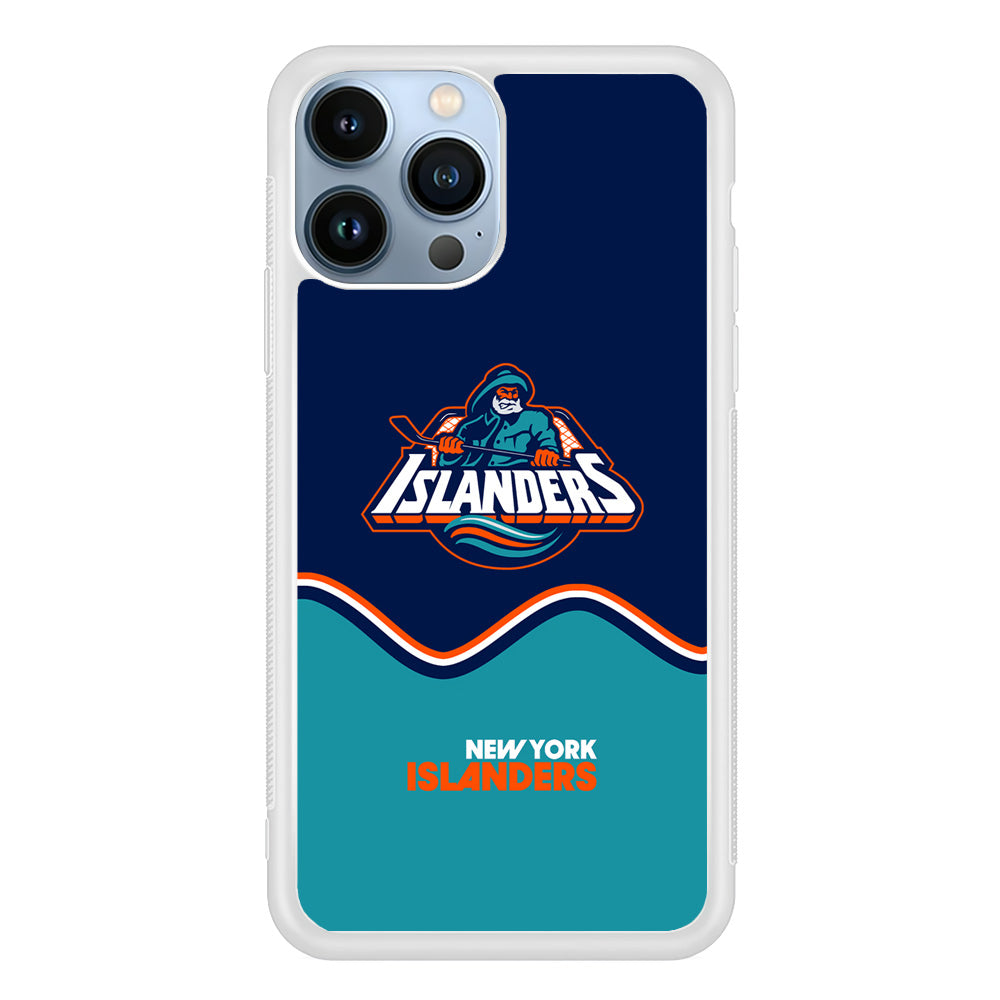 New York Islanders Waving The Ice iPhone 13 Pro Max Case
