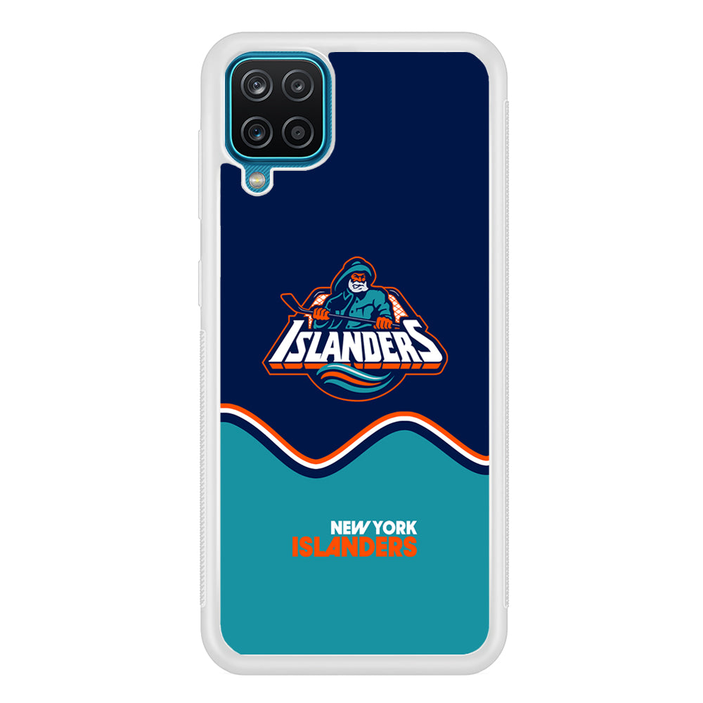 New York Islanders Waving The Ice Samsung Galaxy A12 Case