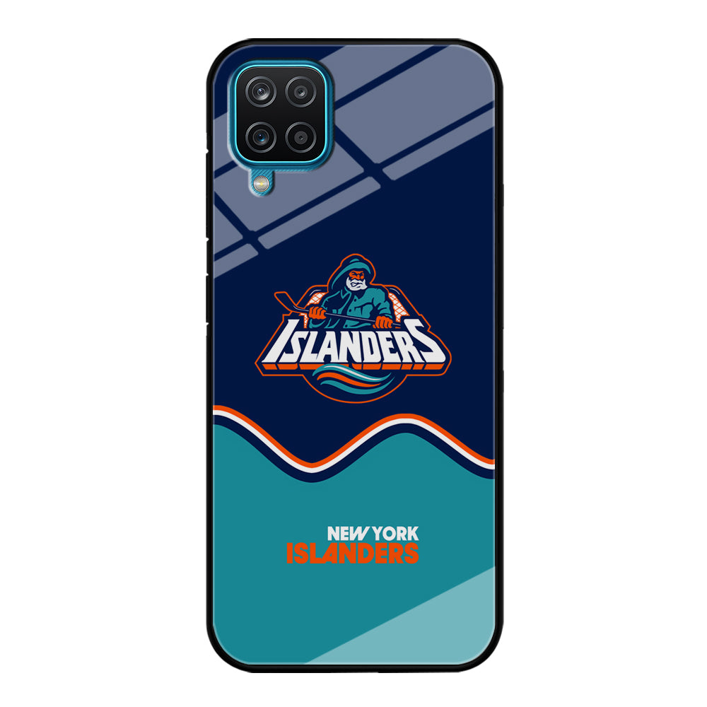 New York Islanders Waving The Ice Samsung Galaxy A12 Case