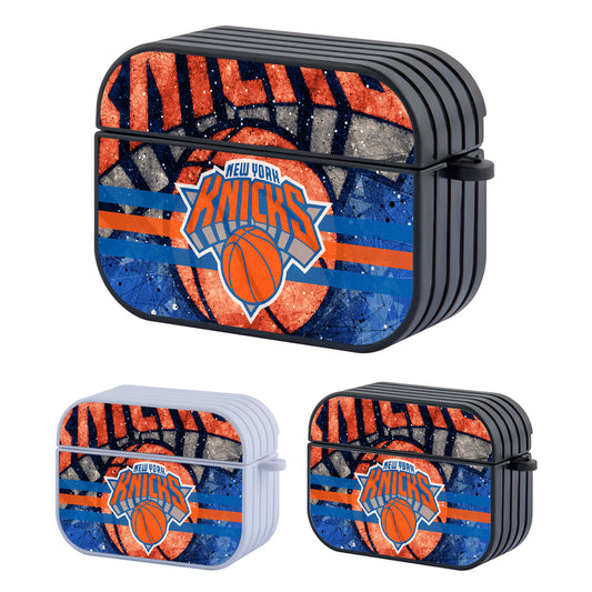 New York Knicks Steps to Move Forward Hard Plastic Case Cover For Apple Airpods Pro