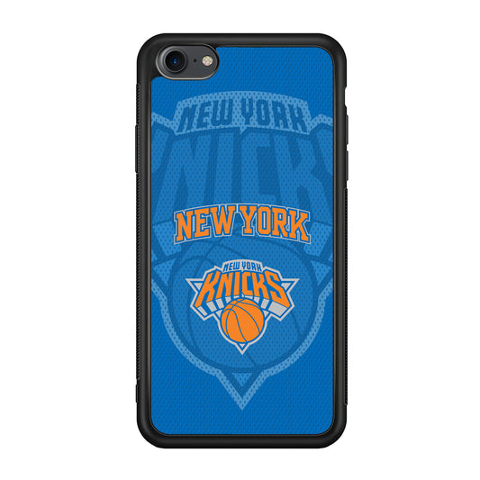 New York Knicks The Ball Blue Patern iPhone 7 Case