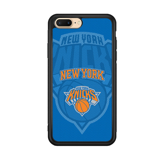 New York Knicks The Ball Blue Patern iPhone 7 Plus Case