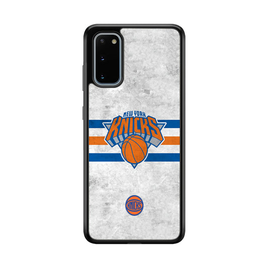 New York Knicks on Old Wall Samsung Galaxy S20 Case