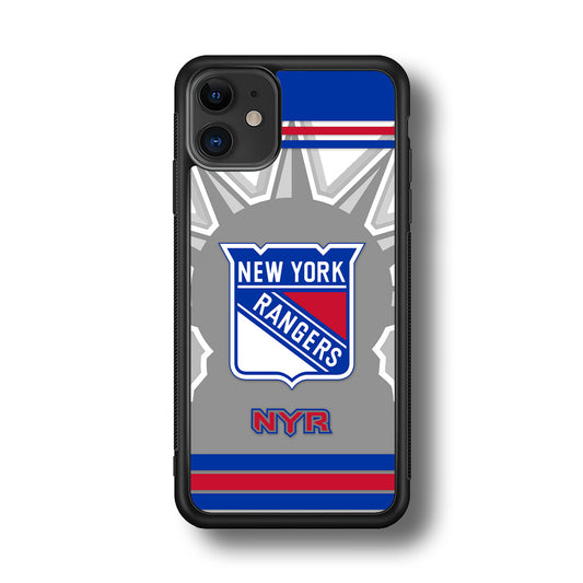 New York Rangers Struggle for The People iPhone 11 Case