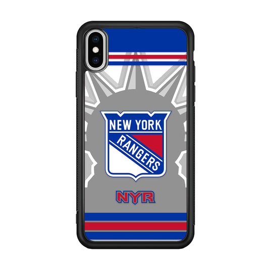 New York Rangers Struggle for The People iPhone X Case
