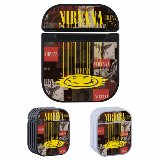 Nirvana Melting Over The Night Light Hard Plastic Case Cover For Apple Airpods