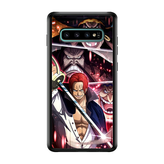 One Piece Shanks The Yonko Samsung Galaxy S10 Plus Case