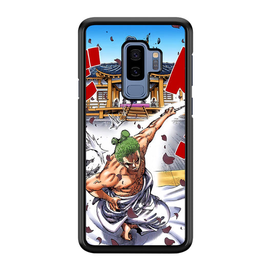 One Piece Zoro Invisible Cut Samsung Galaxy S9 Plus Case