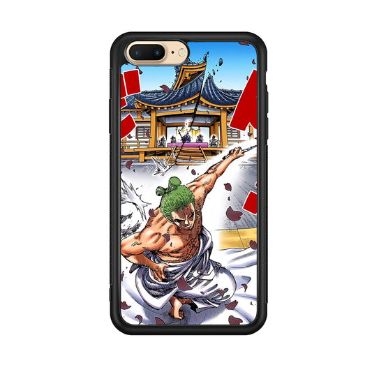 One Piece Zoro Invisible Cut iPhone 7 Plus Case