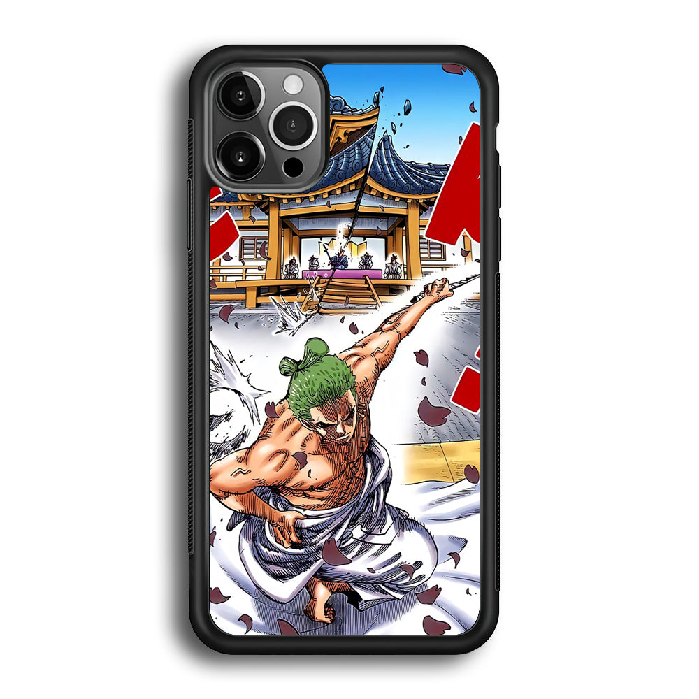 One Piece Zoro Invisible Cut iPhone 12 Pro Case