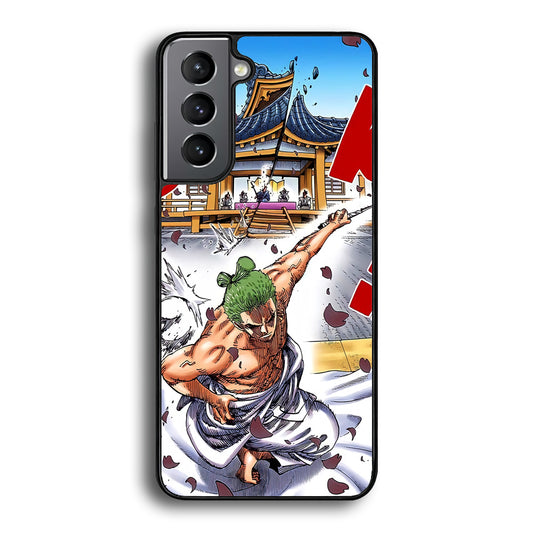 One Piece Zoro Invisible Cut Samsung Galaxy S21 Case
