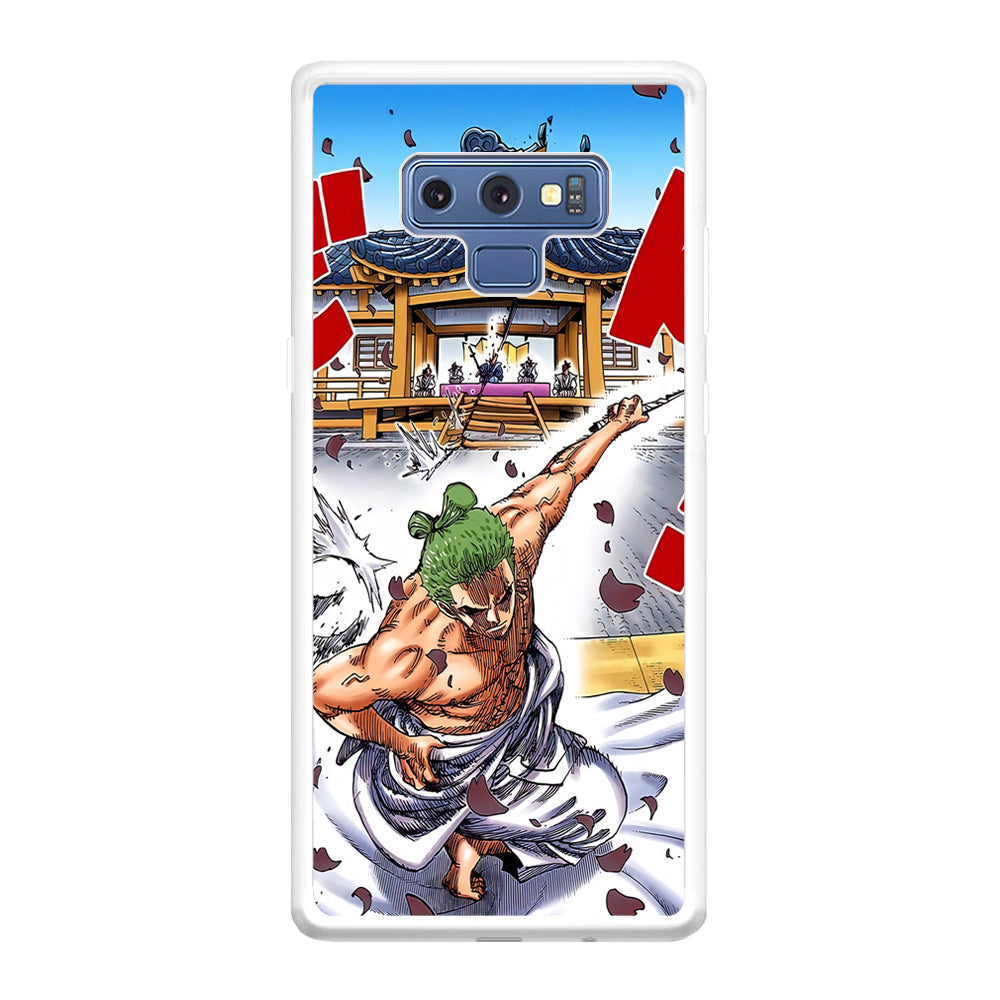 One Piece Zoro Invisible Cut Samsung Galaxy Note 9 Case