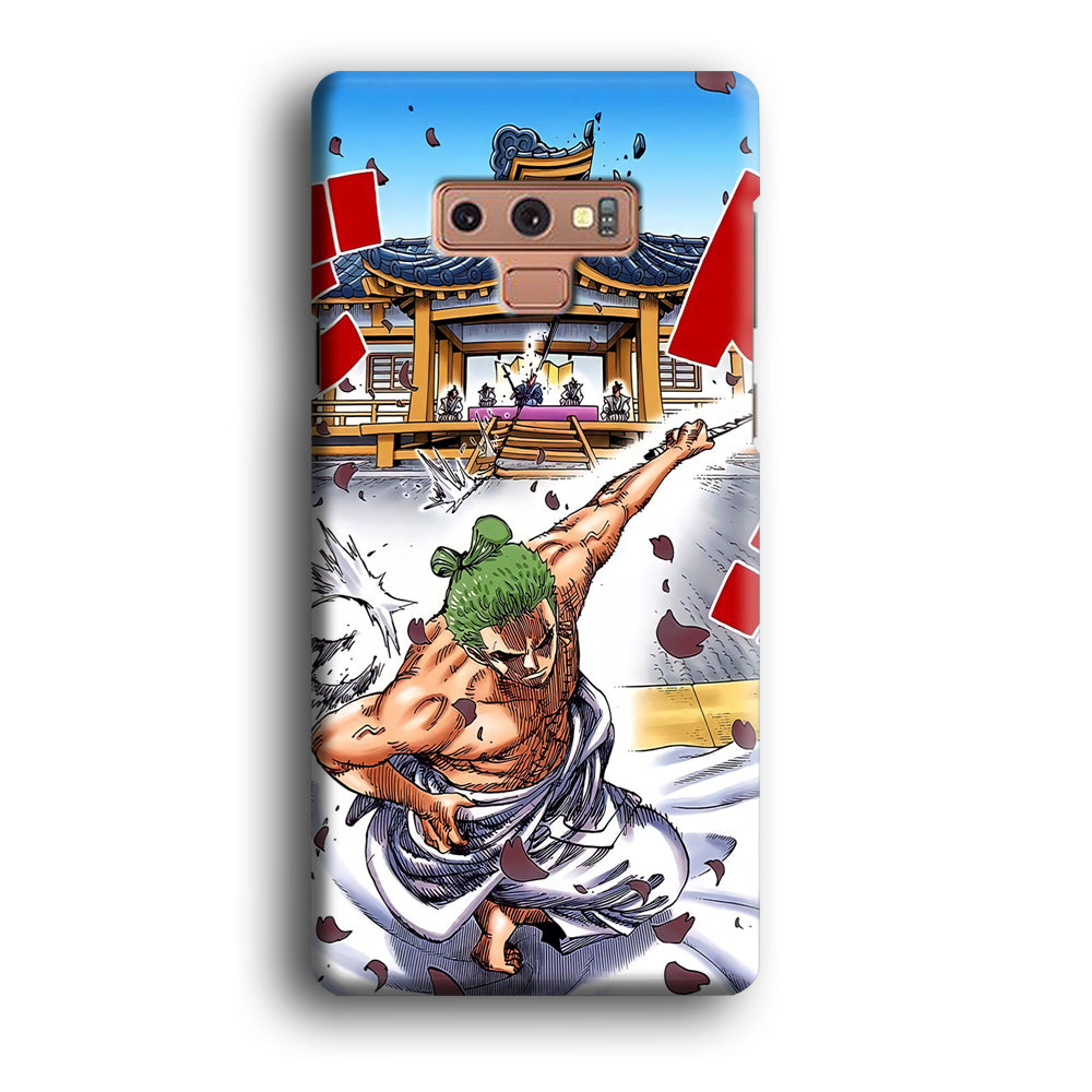 One Piece Zoro Invisible Cut Samsung Galaxy Note 9 Case