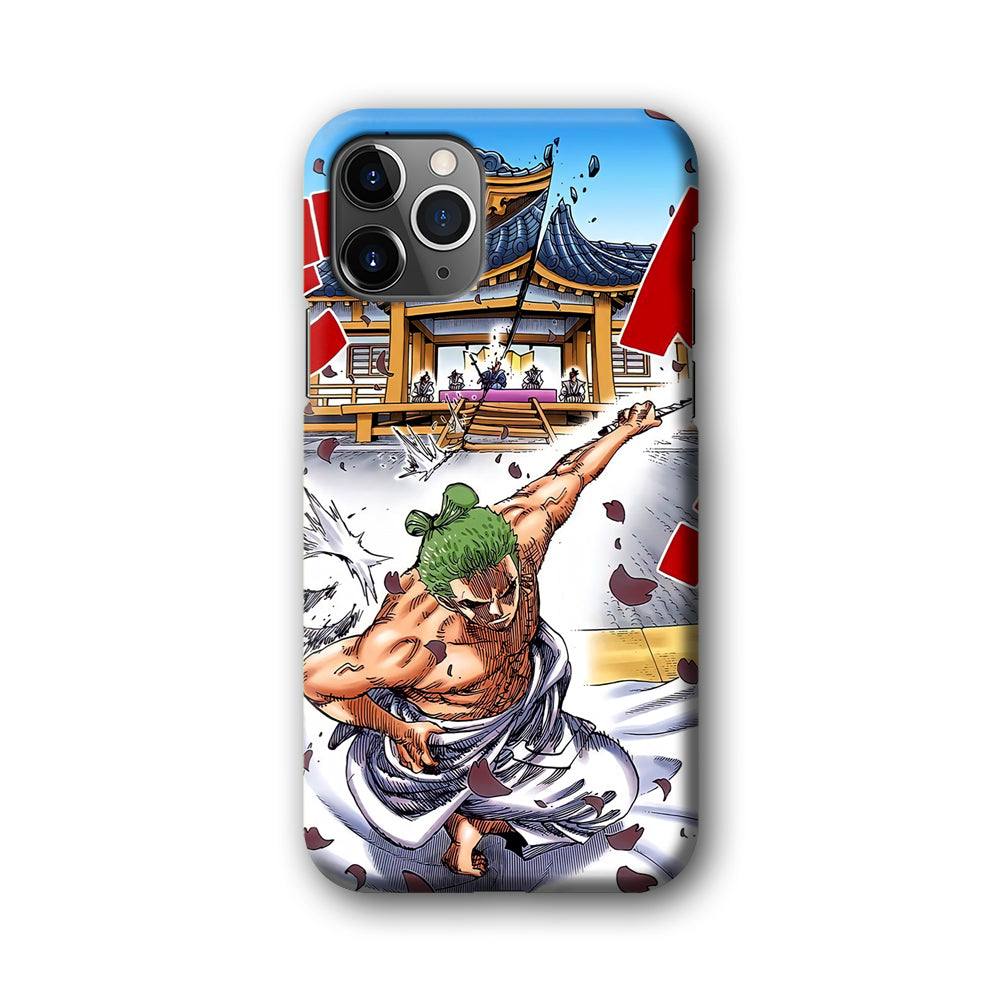 One Piece Zoro Invisible Cut iPhone 11 Pro Max Case