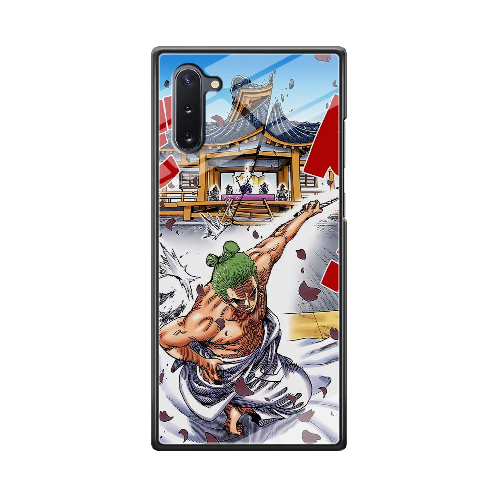 One Piece Zoro Invisible Cut Samsung Galaxy Note 10 Case