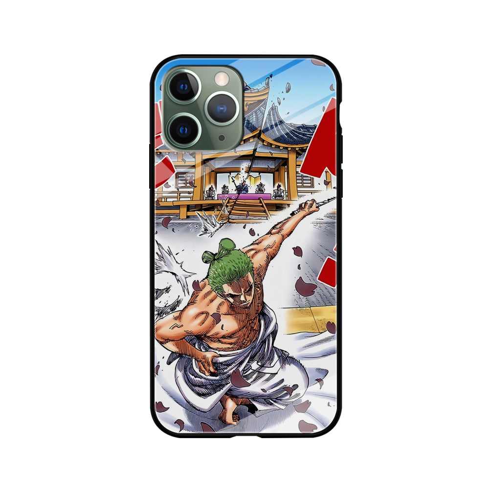 One Piece Zoro Invisible Cut iPhone 11 Pro Max Case