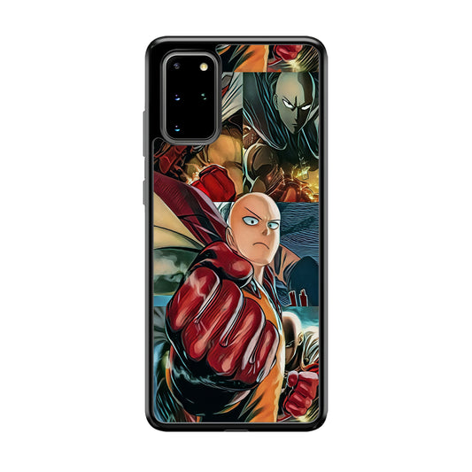 One Punch Man No Time to Smile Samsung Galaxy S20 Plus Case