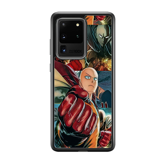 One Punch Man No Time to Smile Samsung Galaxy S20 Ultra Case