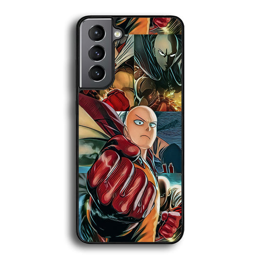 One Punch Man No Time to Smile Samsung Galaxy S21 Case