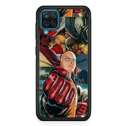 One Punch Man No Time to Smile Samsung Galaxy A12 Case