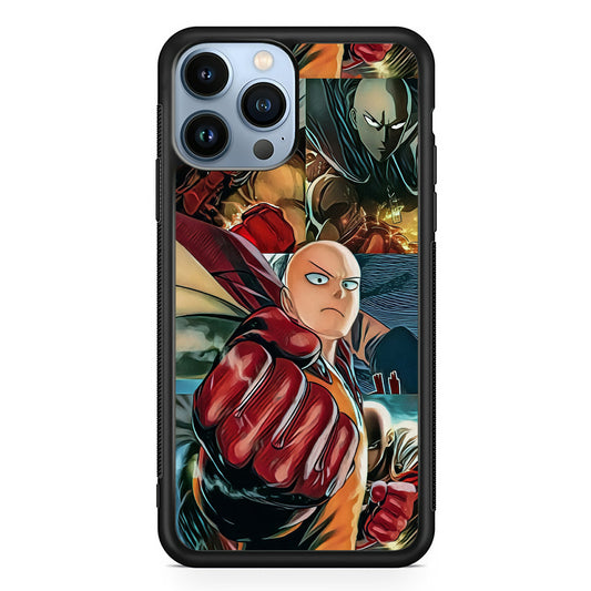 One Punch Man No Time to Smile iPhone 13 Pro Max Case