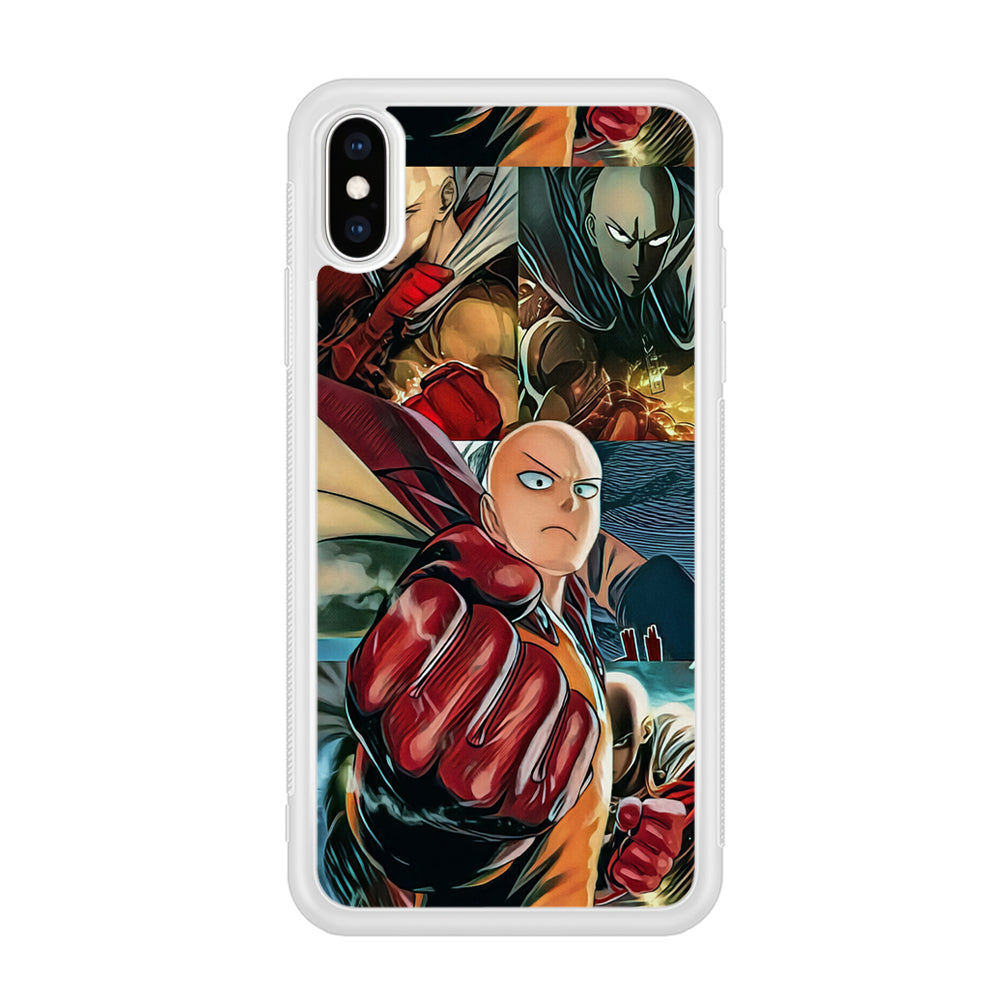 One Punch Man No Time to Smile iPhone Xs Max Case